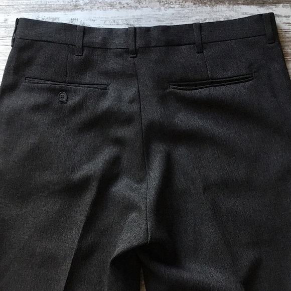 Gray perma prest polyester pants - Picture 4 of 5